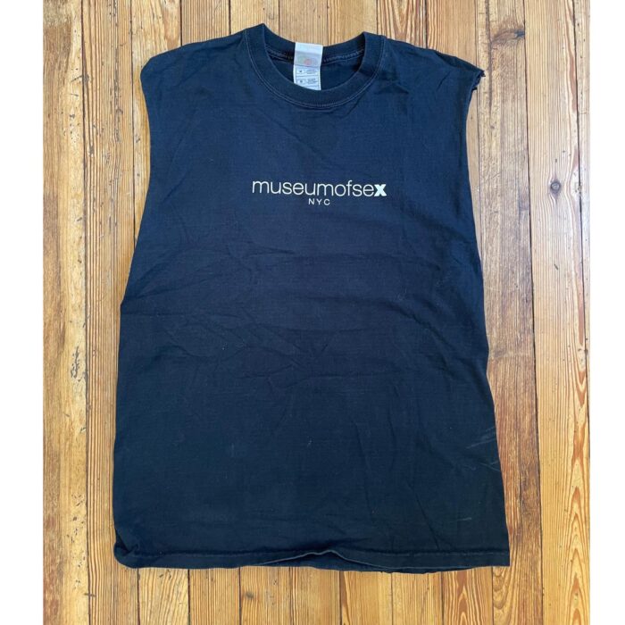 MUSEUM OF SEX MEDIUM SLEEVELESS T-SHIRT